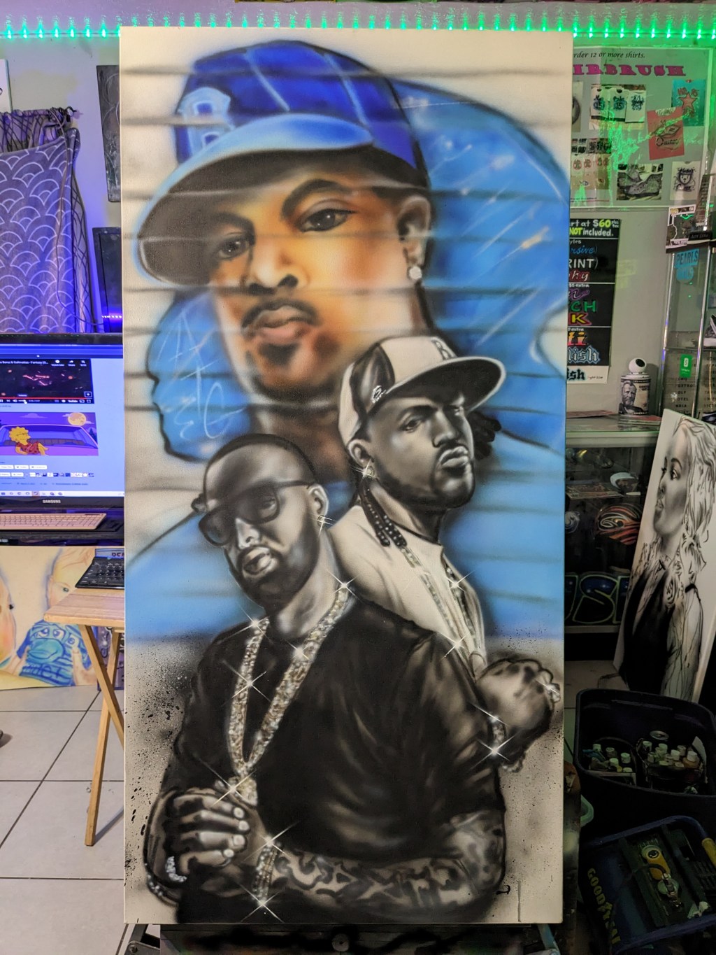 Airbrush art of an airbrush art makes me laugh Update — Airbrushes &&nbsp;Airplanes