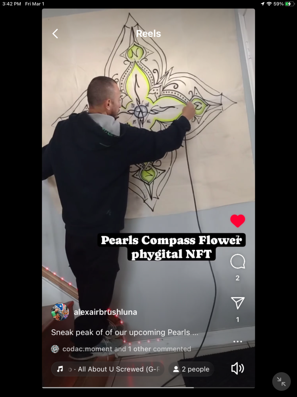 New Pearls Compass Flower NFT