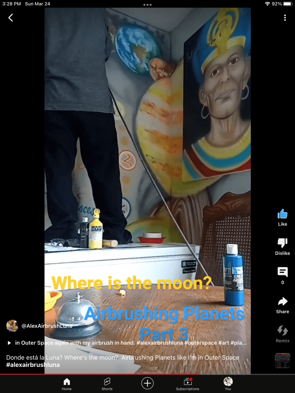 Airbrush Planets, what about the moon?&nbsp;🌚